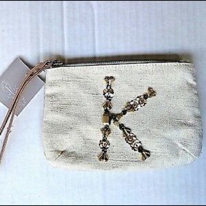 Anthropologie Miss Albright Wristlet